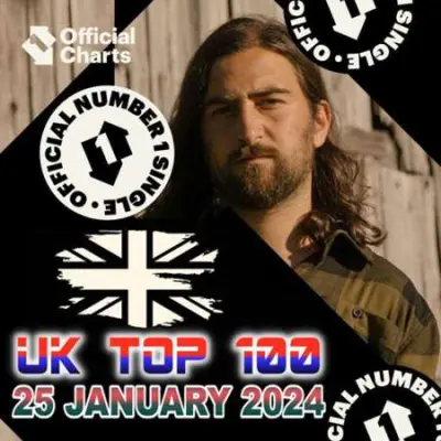 The Official UK Top 100 Singles Chart (25.01.2024)