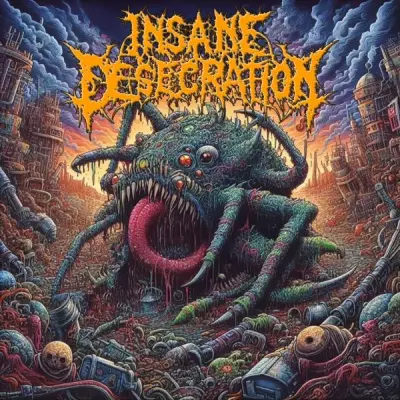 Insane Desecration - Shattered Realms Of Perpetual Deceit (2024)